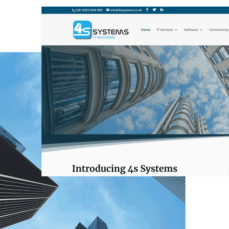 4S Systems Website Design and Development Project